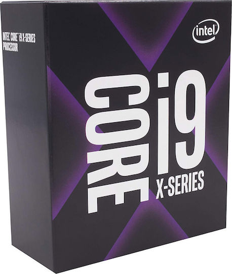 Intel Core i9-9940X 3.3GHz Επεξεργαστής 14 Πυρήνων για Socket 2066 σε Κουτί