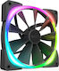 NZXT Aer 2 RGB Case Fan 120mm (1500rpm / 52.44cfm) με Σύνδεση 4-Pin PWM
