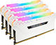 Corsair Vengeance RGB Pro 64GB DDR4 RAM cu 4 module (4x16GB) și Viteză 3200 pentru Desktop
