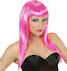 Carnival Wig Straight Pink 01825