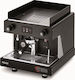 Wega Pegaso Opaque EVD Schwarzmetallic Gewerbliche Espressomaschine mit 1 Gruppe B53xT55.5xH51.5cm