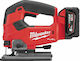 Milwaukee M18 FJS-502X Σέγα 18V 2x5Ah Brushless