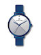 Daniel Klein Watch with Blue Metal Bracelet DK.1.11814-6