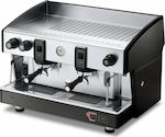 Wega Atlas W01 EPU Metallic Black Επαγγελματική Μηχανή Espresso με 2 Group Π74xΒ57xΥ52cm