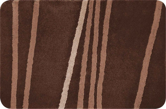 Dimitracas Badematte Synthetisch,Polyester/Cotton/Leather Rechteckig Quaranta 05802.001 Brown 55x65cm