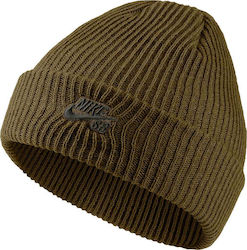 Nike Fisherman Ribbed Beanie Cap Khaki