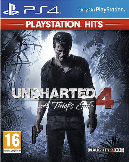 Uncharted 4: A Thief's End (Hits) Попадения Издание PS4 Игра (Употребявано)