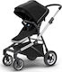 Thule Sleek Ρυθμιζόμενο Καρότσι Μωρού Kατάλληλο για Nεογέννητο Midnight Black 14.9kg