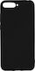 Senso Rubber Huawei Black Silicone Back Cover Black (Huawei Y6 2018Huawei Y6 2018)