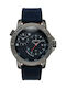 Thorton Horik Ανδρικό Ρολόι 49mm Χρονογράφος Μπαταρίας με Μπλε Καουτσούκ Λουράκι