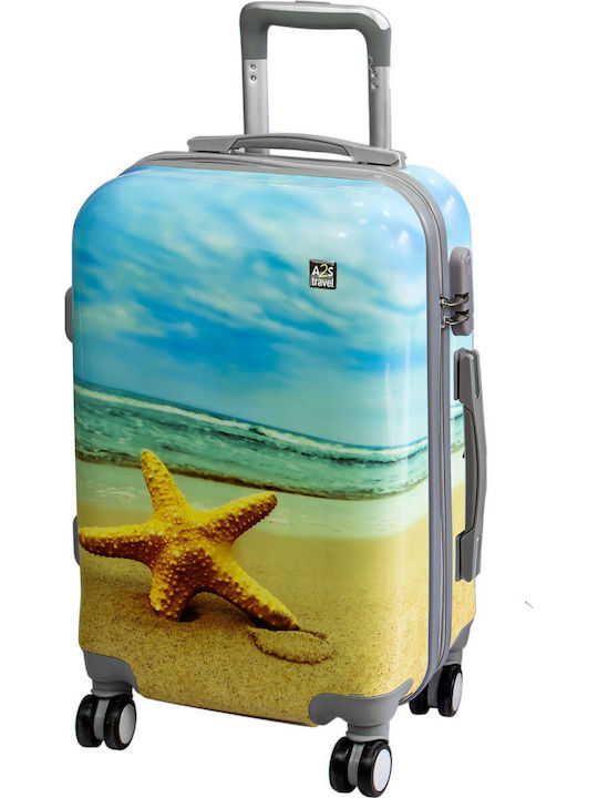 A2S Starfish Куфар За Пътуване Ръчен Багаж Твър...
