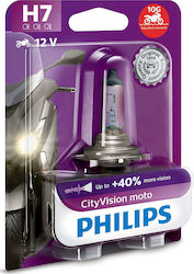 Philips Lamps Motorcycle CityVision Moto H7 Halogen Orange 12V 55W 1pcs