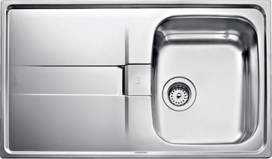 Teka Stena 45 1C 1E Drop-In Inox Μ86xΠ50см сребърен