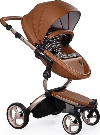 Mima Xari Verstellbar 2 in 1 Baby Kinderwagen Geeignet für Neugeborene Flair-Camel / Gold 13.4kg