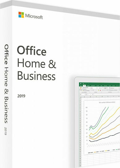 Microsoft Office Home & Business 2019 Πολύγλωσσο σε Ηλεκτρονική άδεια για 1 Χρήστη