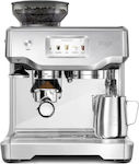 Sage Barista Touch Αυτόματη Μηχανή Espresso 1680W Πίεσης 15bar με Μύλο Άλεσης Ασημί