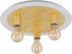 Eglo Passano Ceiling Mount Light 45pcs Gold with Socket E27