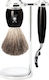 Muhle Set De Bărbierit Negru Cu Peri De Bursuc Pinsel S81M336M3