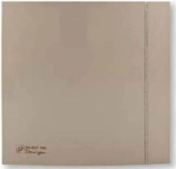 S&P Design 100CZ 5210607200 Wandmontage Lüfter für das Badezimmer 100mm Champagne