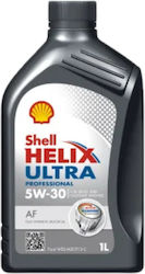Shell Helix Ultra Professional AF Синтетичен Масло 5W-30 1лт Shell Helix Ultra Professional AF Синтетичен Масло 5W-30 1лт