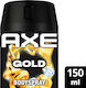 Axe Gold Temptation Deodorant als Spray 150ml