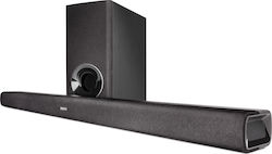 Denon DHT-S316 Soundbar 80W 2.1 με Ασύρματο Subwoofer και Τηλεχειριστήριο Μαύρο