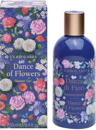 L' Erbolario Danza Di Fiori Αφρόλουτρο σε Gel & Άρωμα Τριαντάφυλλο 250ml