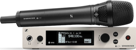 Sennheiser EW-500-G4-KK205-BW Комплект Безжичен Πυκνωτικό Микрофон Ръчно изработено за Вокали