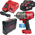 Milwaukee M18 ONEFHIWF12-502X Impact Wrench Battery 18V 2x5Ah with Socket 1/2"