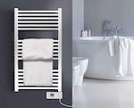 Deltacalor Electro 750 Electric Towel Rail 750W White 125.1x50cm