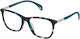 Police Plastic Eyeglass Frame Brown Tortoise VP...