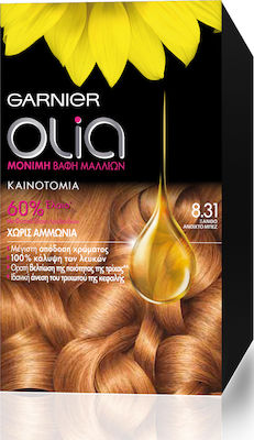 Garnier Olia Set Hair Dye no Ammonia 8.31 Blond Open 60gr