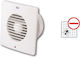 Horoz Electric 500000150 De perete Ventilator de Baie 150mm Alb