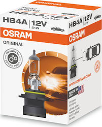 Osram Λάμπα Αυτοκινήτου Original Line HB4-9006 Αλογόνου 12V 51W 1τμχ