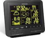 Sencor SWS 9700 SWS 9700 Drahtlos Wetterstation Digital Wandmontiert / Tischplatte Schwarz