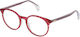 Police Plastic Eyeglass Frame Red VPL732 0U69