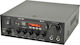 QTX Sound KAD-2BT PA Power Amplifier 2 Channels 35W/4Ω 25W/8Ω Equipped with USB/FM/Bluetooth Black