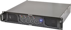 Citronic QP1600 PA Power Amplifier 4 Channels 300W/4Ω 200W/8Ω Black
