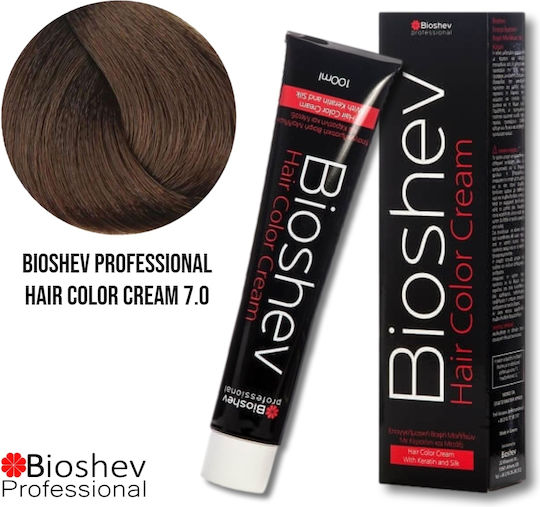 Bioshev Professional Крем Боя За Коса 7.0 Рус 100мл