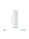 Eglo Riga Wall-Mounted Outdoor Spot Light GU10 IP44 Double Beam 6.5x15x20εκ.