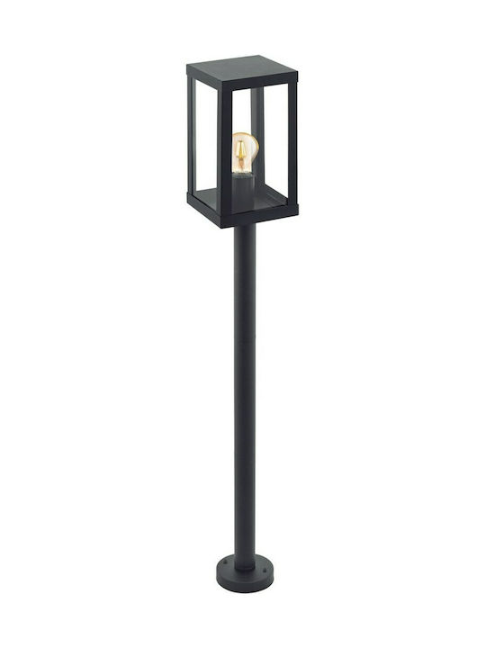 Eglo Alamonte Outdoor Small Post Lamp E27 Black