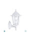 Eglo Laterna Wall-Mounted Outdoor Lantern E27 IP44 16.5x32x32εκ.