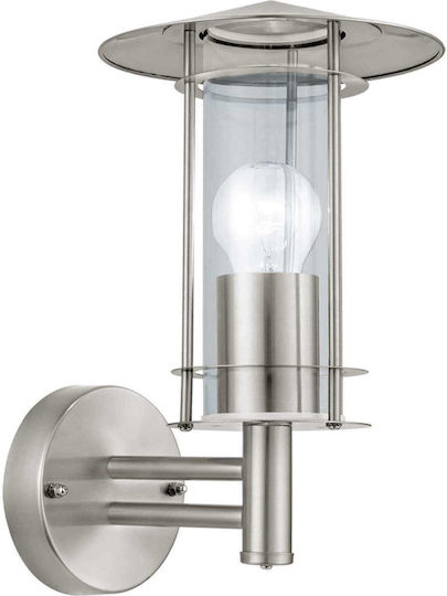 Eglo Lisio Wall-Mounted Outdoor Lighting Lantern 17.5x17.5x30cm