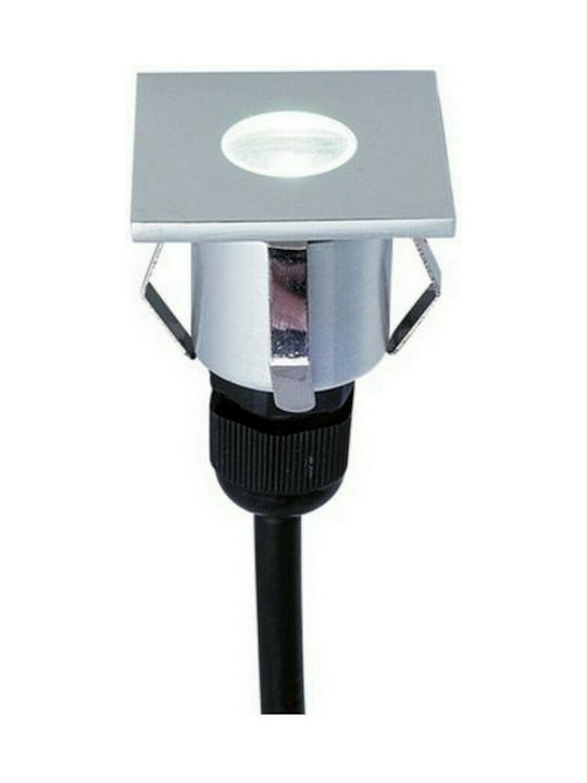 Aca Waterproof Outdoor Projector Lamp Built-In Led Silver