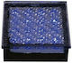 Aca Spot Floor Lamp LED 16W with Blue Light IP65 Blue