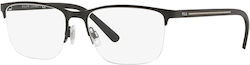 Ralph Lauren Men's Prescription Eyeglass Frames Black PH1187 9038