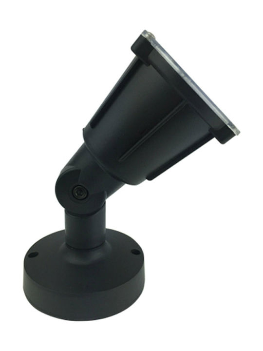 Aca Outdoor Projector Lamp Built-In Led Black