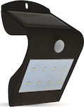 V-TAC Wall Mounted Solar Light 1.5W 200lm Warm White 3000K with Motion Sensor and Photocell IP65