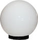 Eurolamp Waterproof Outdoor Globe Lamp E27 Black