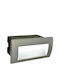 Viokef Riva Wandmontierte Außen-Deckenleuchte LED IP65 3W mit Warmweiß Licht 14x7x48εκ.